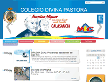 Tablet Screenshot of divinapastoragetafe.es